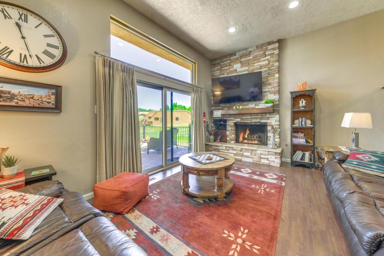 Ruidoso Golf Condo - Patio, Fire Pit And Mtn View! Buitenkant foto
