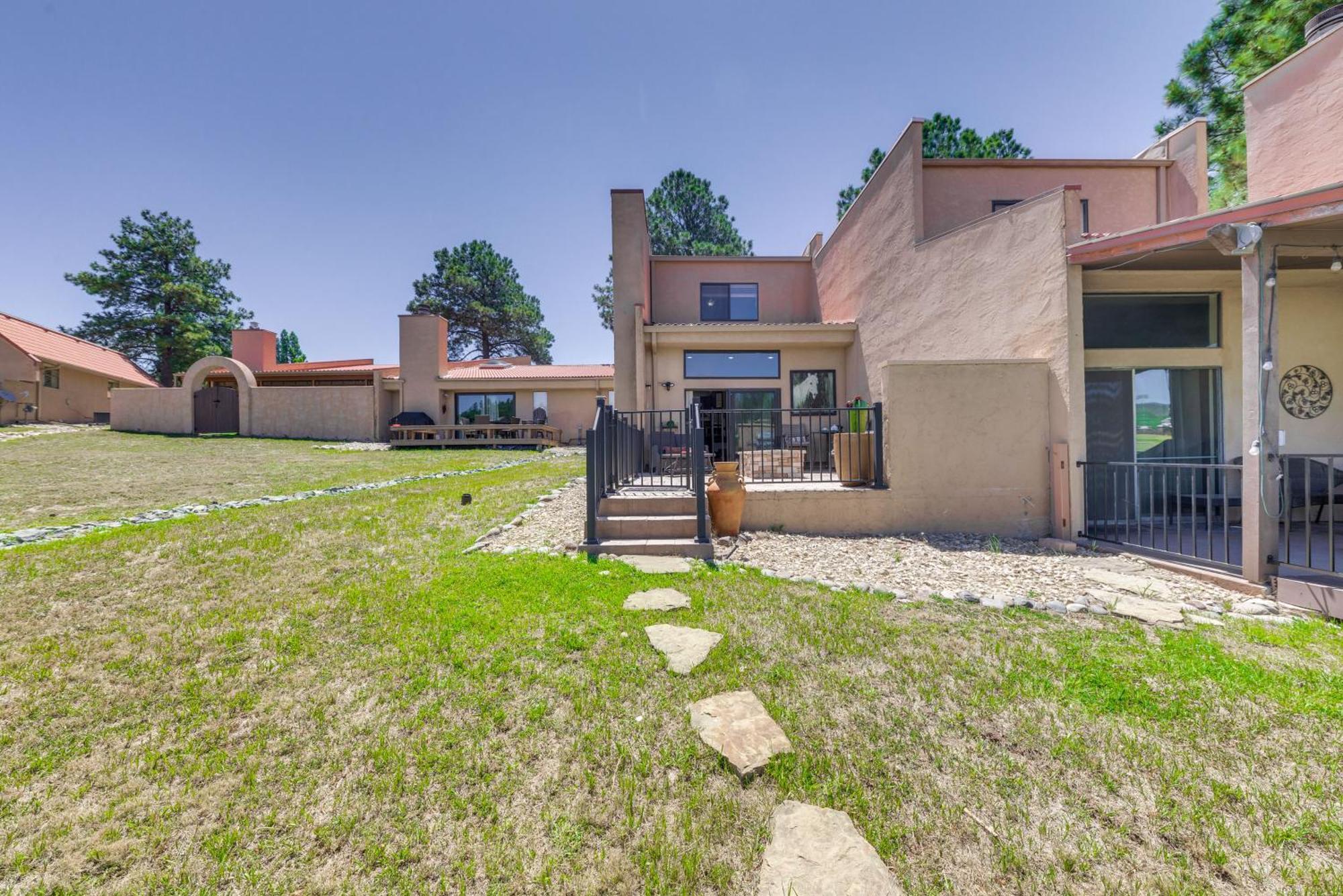 Ruidoso Golf Condo - Patio, Fire Pit And Mtn View! Buitenkant foto